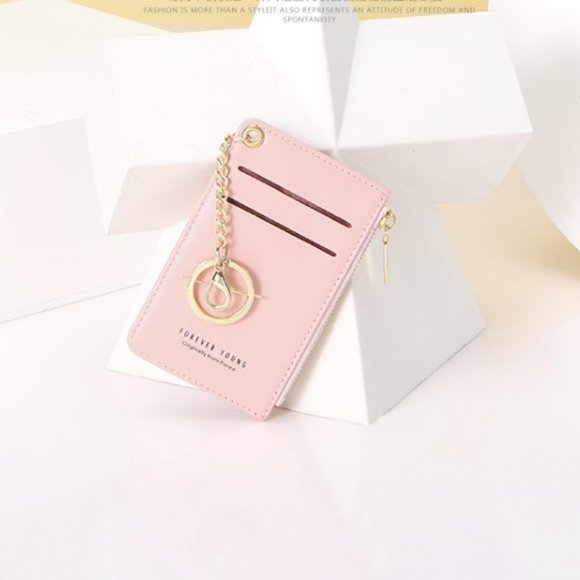 Accessories - Minimalist keychain Card Holder for Women